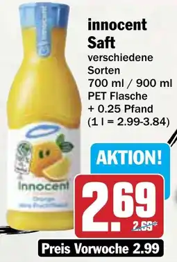 AEZ innocent Saft Angebot