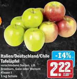 AEZ Italien/Deutschland/Chile Tafeläpfel Angebot