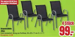 B1 Discount Baumarkt Stapelstühle Ria Angebot