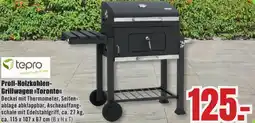 B1 Discount Baumarkt tepro Profi-Holzkohlen Grillwagen Toronto Angebot