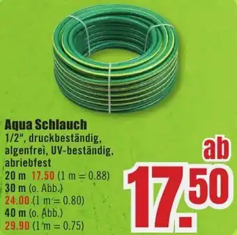 B1 Discount Baumarkt Aqua Schlauch Angebot