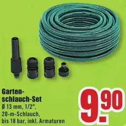 B1 Discount Baumarkt Gartenschlauch-Set Angebot