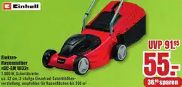 B1 Discount Baumarkt Einhell Elektro Rasenmäher GC-EM 1032 Angebot