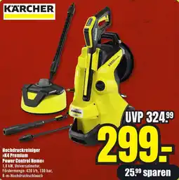 B1 Discount Baumarkt KÄRCHER Hochdruckreiniger K4 Premium Power Control Home Angebot