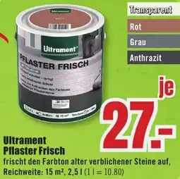B1 Discount Baumarkt Ultrament Pflaster Frisch Angebot