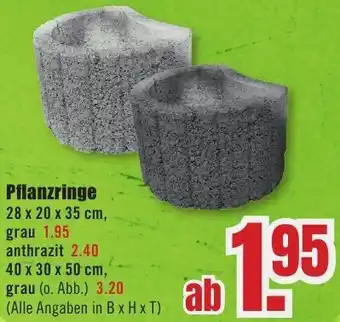 B1 Discount Baumarkt Pflanzringe Angebot