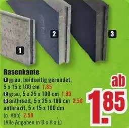 B1 Discount Baumarkt Rasenkante Angebot
