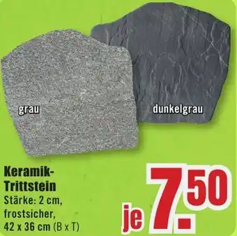 B1 Discount Baumarkt Keramik Trittstein Angebot