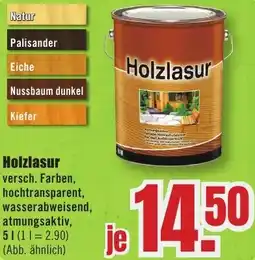 B1 Discount Baumarkt Holzlasur Angebot