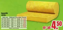 B1 Discount Baumarkt Spannfilz SF35 Angebot