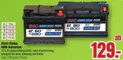 B1 Discount Baumarkt Start-Stopp AGM-Batterien Angebot