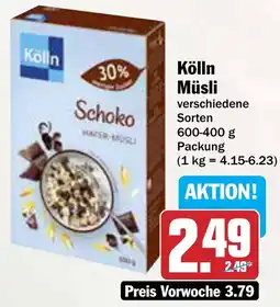 AEZ Kölln Müsli Angebot