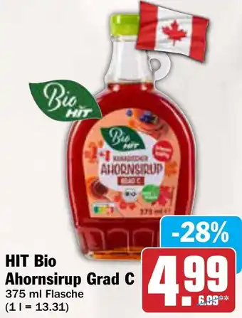AEZ HIT Bio Ahornsirup Grad C Angebot