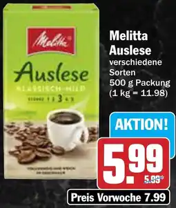 AEZ Melitta Auslese Angebot