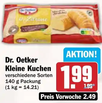 AEZ Dr. Oetker Kleine Kuchen Angebot