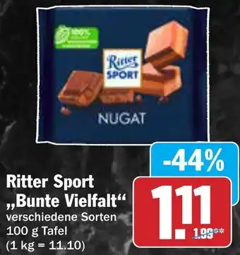 AEZ Ritter Sport ,,Bunte Vielfalt" Angebot