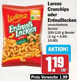 AEZ Lorenz Crunchips oder Erdnuẞlocken Angebot