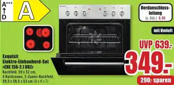 B1 Discount Baumarkt Exquisit Elektro-Einbauherd-Set Angebot
