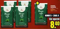 B1 Discount Baumarkt Premium Rasenerde Angebot