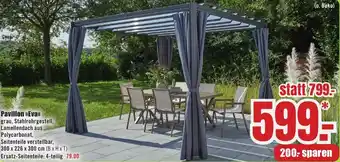 B1 Discount Baumarkt Pavillon Eva Angebot