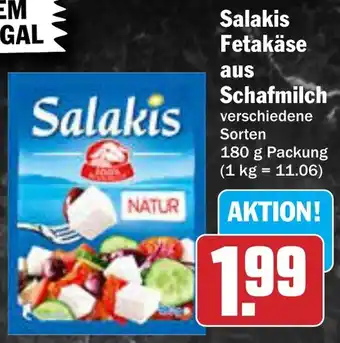 AEZ Salakis Fetakäse aus Schafmilch Angebot