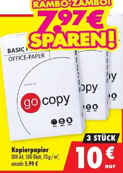 Mäc Geiz go copy Kopierpapier Angebot