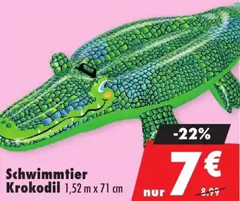 Mäc Geiz Schwimmtier Krokodil Angebot