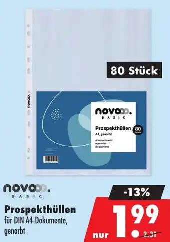 Mäc Geiz Novooo Prospekthüllen Angebot