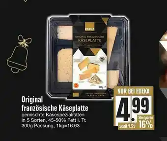 Edeka Original Französische Käseplatte Angebot