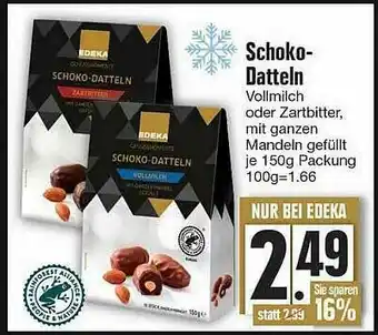 Edeka Schoko-datteln Angebot