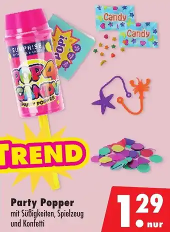 Mäc Geiz Party Popper Angebot