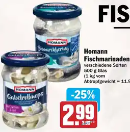 AEZ Homann Fischmarinaden Angebot