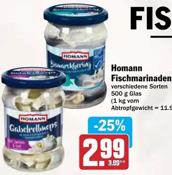 AEZ Homann Fischmarinaden Angebot