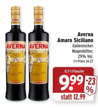 Wasgau Averna Amaro Siciliano 0,7L Angebot