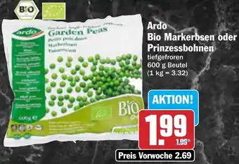 AEZ Ardo Bio Markerbsen oder Prinzessbohnen Angebot