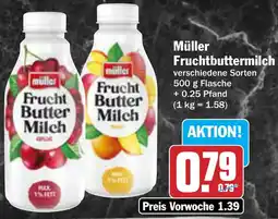 AEZ Müller Fruchtbuttermilch Angebot