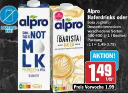 AEZ Alpro Haferdrinks Angebot
