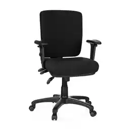 Netto Marken-Discount hjh OFFICE Profi Bürostuhl ZENIT BASE Stoff mit Armlehnen (höhenverstellbar) Angebot
