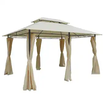Netto Marken-Discount Outsunny Pavillon Stahl, 180g/m² Polyester Angebot