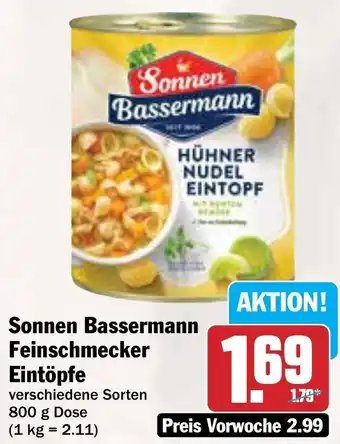 AEZ Sonnen Bassermann Feinschmecker Eintöpfe Angebot