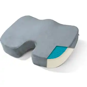 Netto Marken-Discount VITALmaxx Gel-Sitzkissen ergonomisch grau inkl. Fleecebezug Angebot