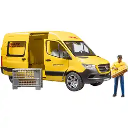 Netto Marken-Discount bruder Modellfahrzeug MB Sprinter DHL mit Fahrer Angebot