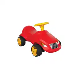 Netto Marken-Discount Pilsan Rutscher Fast 07820 rot, Rutschauto, Lenkrad mit Hupe, ab 2 Jahre Angebot