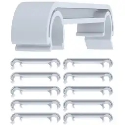 Netto Marken-Discount CLP 10er Set Verbinder Für Stühle I Reihenverbinder Aus Kunststoff I Wetterfester Stuhlverbinder Angebot