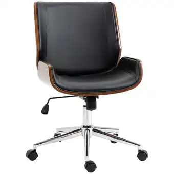 Netto Marken-Discount Vinsetto Bürostuhl Kunstleder, Pappel, Schaumstoff, Nylon, Stahl Angebot