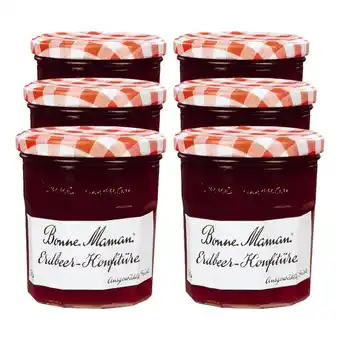 Netto Marken-Discount Bonne Maman Konfitüre Erdbeere 370 g, 6er Pack Angebot