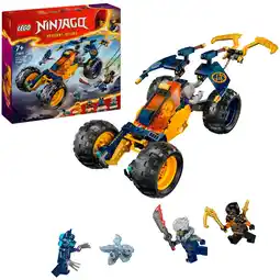 Netto Marken-Discount LEGO Konstruktionsspielzeug Ninjago Arins Ninja-Geländebuggy Angebot