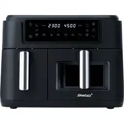 Netto Marken-Discount Steba Heißluftfritteuse Doppel-Heißluftfritteuse HF 9500 DUO Angebot