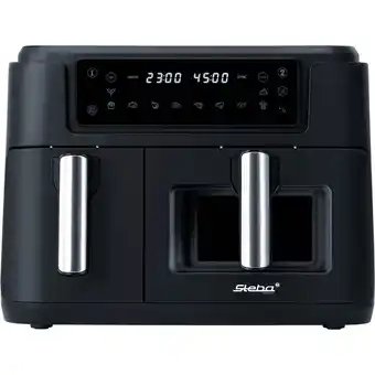 Netto Marken-Discount Steba Heißluftfritteuse Doppel-Heißluftfritteuse HF 9500 DUO Angebot