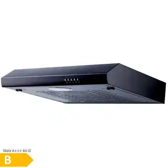 Netto Marken-Discount PKM UBH5000SX Dunstabzugshaube 60cm schwarz Umluft Abluft Unterbau mit LED Angebot
